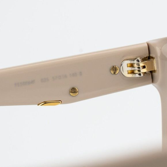 NEW Fendi FE50064F FENDI FIRST 025 Ivory Cream GeometricEyeglasses - Picture 8 of 10